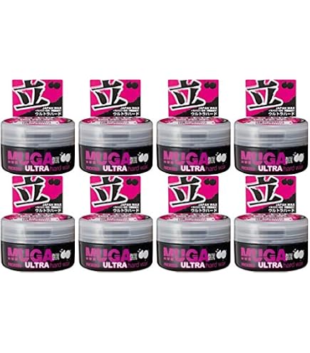 Amazon | MUGA ウルトラハードワックス 85g (× 5) | 柳屋本店 | ヘア